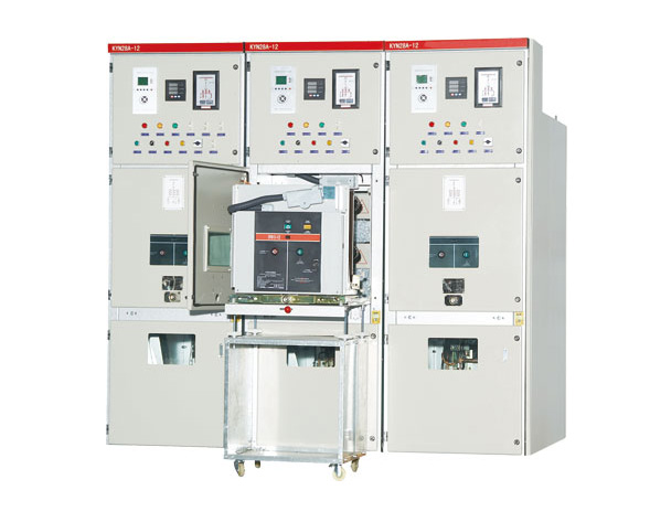 KYN28A-12戶(hù)內(nèi)交流金屬鎧裝中置式開(kāi)關(guān)設(shè)備系戶(hù)內(nèi)金屬鎧裝抽出式開(kāi)關(guān)設(shè)備（以下簡(jiǎn)稱(chēng)開(kāi)關(guān)設(shè)備），系3-10kV三相交流 50Hz 單母線(xiàn)分段系統(tǒng)的成套配電裝置…